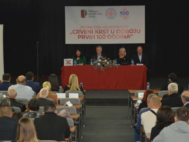 Промоција монографије „Црвени крст у Добоју – првих 100 година”
