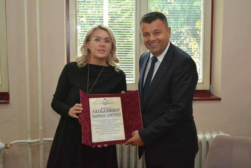 Посјета нашој школи министра за људска права и избјеглице БиХ Севлида Хуртића