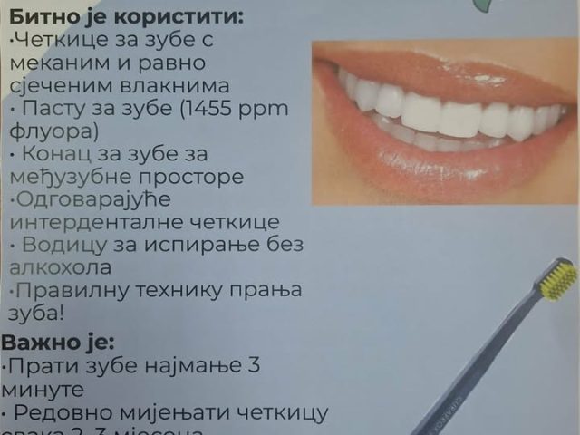 Свјетски дан оралног здравља – Чувајмо осмијех